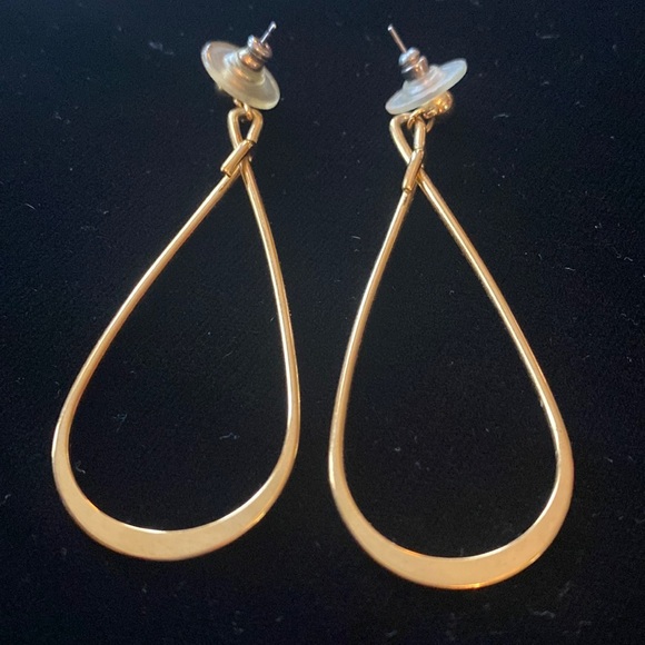 ❤️Vintage gold enameled earrings - Picture 4 of 11